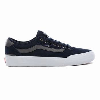 Damske Skate Obuv Vans Chima Pro 2 Modre VA21TQRKM